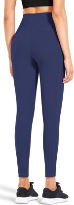 Novastelix Ultimate High Waist Yoga Pants with Pockets - Tummy Control & 4-Way Stretch Leggings for Workouts and Running - Image 3