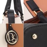 Novastelix Women's Stylish Large Tote Shoulder Bag - Versatile Satchel for Work and Everyday Use - Image 7