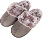 Novastelix Luxurious Women's Faux Fur Memory Foam Slippers with Non-Slip Sole for Ultimate novastelix - Image 2