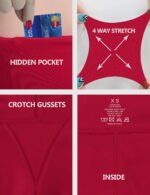 Novastelix High Waist Stretchy Yoga Pants with Pockets - Available in 25"/26"/27"/28" Inseam for Ultimate novastelix and Style - Image 5