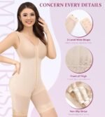 Novastelix Fajas Colombianas Shapewear for Women Tummy Control Bodysuit Body Shaper for Women Post Surgery Compression - Image 5
