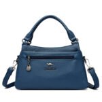 Novastelix Elegant 100% Genuine Cowhide Handbag - Designer Crossbody Bag with Exquisite Hardware for Women - Image 8