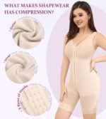 Novastelix Fajas Colombianas Shapewear for Women Tummy Control Bodysuit Body Shaper for Women Post Surgery Compression - Image 3
