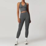 Novastelix 2/3/4PCS Yoga Set Gym Clothes Sportswear Seamless Yoga Suits For Women Fitness Long Sleeved Tracksuits Sports Bra Gym Leggings - Image 16