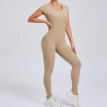 Novastelix One-piece Yoga Padded Backless Suit Female Rompers Quick Dry Yoga Clothing Workout Bodysuits Scrunch Sports Jumpsuit Women - Image 4