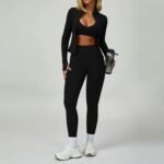 Novastelix 2-3PCS Yoga Suit Women Tracksuit Sports Bra High Waist Leggings Shorts Outfit Gym Set Fitness Push Up Workout Clothes Sportswear - Image 6