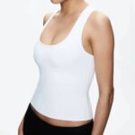 Novastelix Women's Wide-Strap Camisole Tank Top ?C Stretchy, Breathable & Stylish