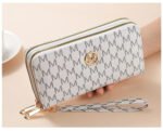 Novastelix Sleek Double Zipper Wallet with M Letter Detail ?C Stylish Wristlet Clutch for Men & Women - Image 7