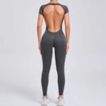 Novastelix One-piece Yoga Padded Backless Suit Female Rompers Quick Dry Yoga Clothing Workout Bodysuits Scrunch Sports Jumpsuit Women - Image 10