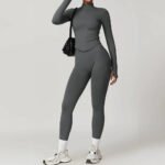 Novastelix 2/3/4PCS Yoga Set Gym Clothes Sportswear Seamless Yoga Suits For Women Fitness Long Sleeved Tracksuits Sports Bra Gym Leggings - Image 40
