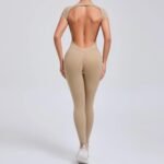 Novastelix One-piece Yoga Padded Backless Suit Female Rompers Quick Dry Yoga Clothing Workout Bodysuits Scrunch Sports Jumpsuit Women - Image 6