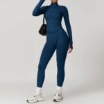 Novastelix 2/3/4PCS Yoga Set Gym Clothes Sportswear Seamless Yoga Suits For Women Fitness Long Sleeved Tracksuits Sports Bra Gym Leggings - Image 19