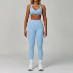 Novastelix 2-3PCS Yoga Suit Women Tracksuit Sports Bra High Waist Leggings Shorts Outfit Gym Set Fitness Push Up Workout Clothes Sportswear - Image 2