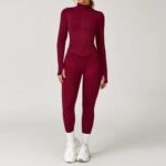 Novastelix 2/3/4PCS Yoga Set Gym Clothes Sportswear Seamless Yoga Suits For Women Fitness Long Sleeved Tracksuits Sports Bra Gym Leggings - Image 20