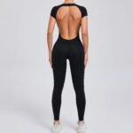 Novastelix One-piece Yoga Padded Backless Suit Female Rompers Quick Dry Yoga Clothing Workout Bodysuits Scrunch Sports Jumpsuit Women - Image 8