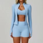 Novastelix 2-3PCS Yoga Suit Women Tracksuit Sports Bra High Waist Leggings Shorts Outfit Gym Set Fitness Push Up Workout Clothes Sportswear - Image 14