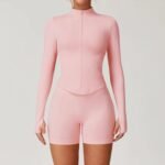 Novastelix 2/3/4PCS Yoga Set Gym Clothes Sportswear Seamless Yoga Suits For Women Fitness Long Sleeved Tracksuits Sports Bra Gym Leggings - Image 12