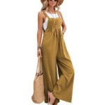 Novastelix Jumpsuits Women Harajuku Yellow Young Denim Slim Street Wear Prevalent All-match Teens BF Kawaii Gentle Chic Combinaison Femme - Image 8