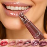 Novastelix YOUNG VISION 6 Colors Fine Shimmering Hydrating Pipe Lip Gloss Moisturizing Crystal Gloss Lip Gloss Layering Lip Makeup