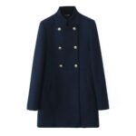 Novastelix Woolen Coat Fall Fashion Black Long Coat Elegant And Pretty Women's Coats American Retro Autumn Outerwear Urban Coats - Image 9
