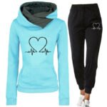 Novastelix Woman Tracksuit Two Piece Set Winter Warm Hoodies+Pants Pullovers Sweatshirts Female Jogging Woman Clothing Sports Suit Outfits - Image 13