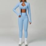 Novastelix 2-3PCS Yoga Suit Women Tracksuit Sports Bra High Waist Leggings Shorts Outfit Gym Set Fitness Push Up Workout Clothes Sportswear - Image 12