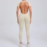 Novastelix One-piece Yoga Padded Backless Suit Female Rompers Quick Dry Yoga Clothing Workout Bodysuits Scrunch Sports Jumpsuit Women - Image 9