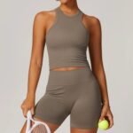 Novastelix 2/3/4PCS Yoga Set Gym Clothes Sportswear Seamless Yoga Suits For Women Fitness Long Sleeved Tracksuits Sports Bra Gym Leggings - Image 8