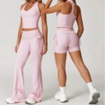 Novastelix Women's 2-Piece Yoga Set ?? High Waist Leggings & Sports Bra, Gym & Workout Wear