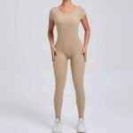 Novastelix One-piece Yoga Padded Backless Suit Female Rompers Quick Dry Yoga Clothing Workout Bodysuits Scrunch Sports Jumpsuit Women - Image 2