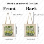Novastelix Pickle Lover Canvas Tote Bag ?? Funny Canning Season Print, Reusable Shoulder Bag - Image 6