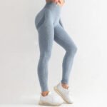 Novastelix Elevate Your Workout with Women's High-Waist Seamless Yoga Leggings - Image 4