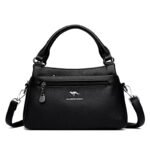 Novastelix Elegant 100% Genuine Cowhide Handbag - Designer Crossbody Bag with Exquisite Hardware for Women - Image 12