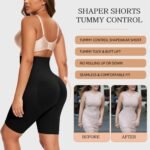 Novastelix Ultimate Tummy Control High-Waisted Shapewear Shorts - 2 Pack for Flawless Thigh Slimming - Image 4