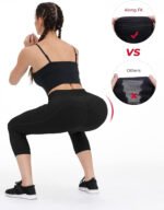 Novastelix Anti-Nail Leggings for Women, Non-See-Through Yoga Pants with Phone Pockets, Tummy Control Full-Length/Capri Tights - Image 2