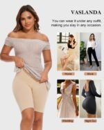 Novastelix Ultimate Tummy Control High-Waisted Shapewear Shorts - 2 Pack for Flawless Thigh Slimming - Image 6