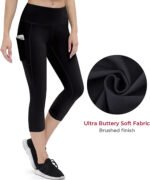 Novastelix Anti-Nail Leggings for Women, Non-See-Through Yoga Pants with Phone Pockets, Tummy Control Full-Length/Capri Tights - Image 3