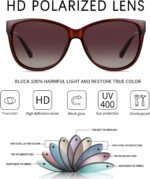 Novastelix Trendy Polarized UV Protection Sunglasses for Women - Image 4